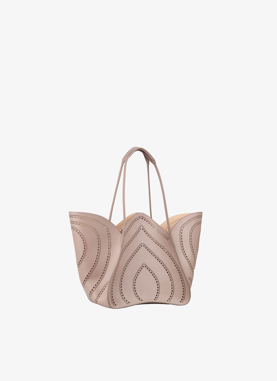 Lili 24 tote bag ALAÏA DOVE GREY LILI 24 TOTE BAG